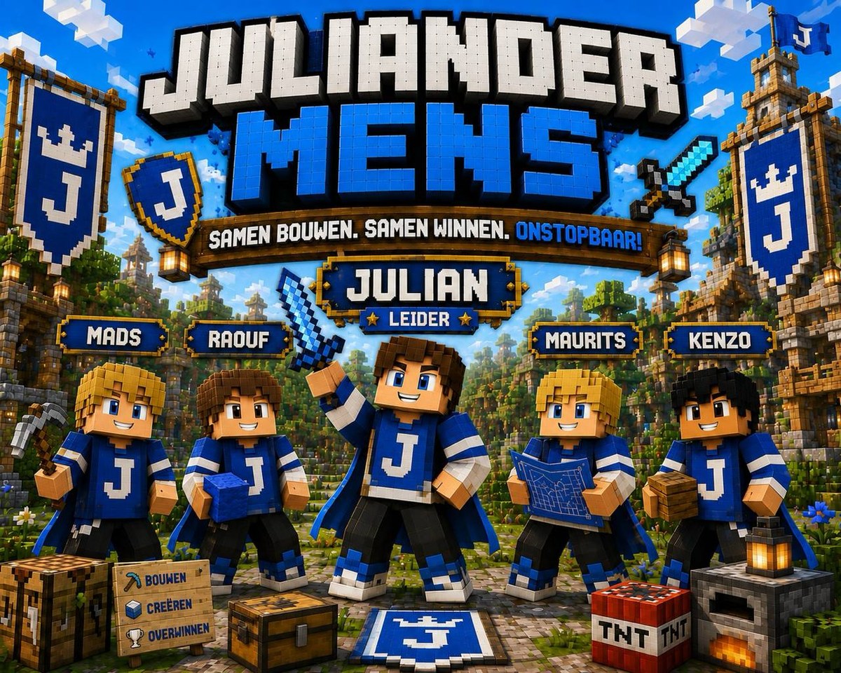 Juliander Mens - gesponsord door Ouders Team Juliander Mens